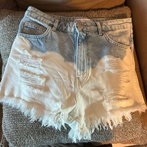 Zara.  Excellent Preloved Condition denim shorts.
